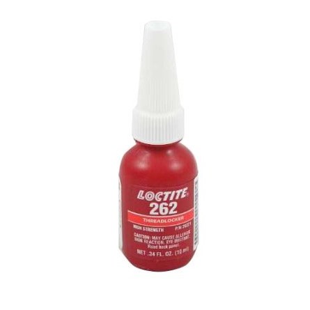 10ml LOCTITE 262 RED HIGH STRENGTH