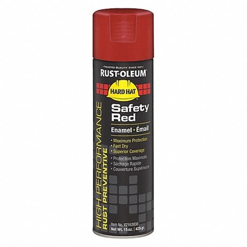 SAFETY RED SPRAY PAINT 15OZ