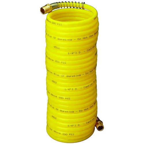 1/4 in X 25ft RECOIL HOSE ASSY 1/4 MALE