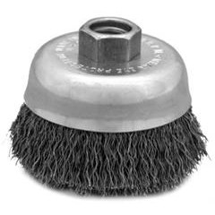 6 X 5/8-11 X .020 CRIMPED CUP WIRE BRUSH