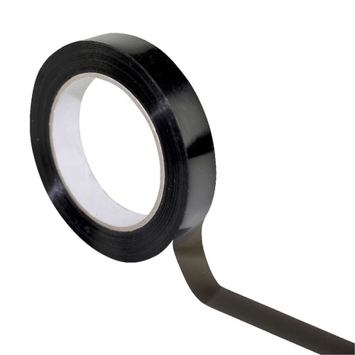 1/2 X 60 YD BLACK STRAPPING TAPE 1222