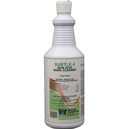 1qt SUBTLE 4 DISINFECTANT READY TO USE